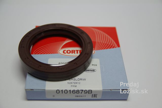 Gufero 52x72x12 B1BAVISLDRW FPM CORTECO 01016879B / VITON