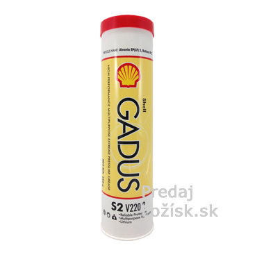 Mazivo GADUS S2 SHELL / V220 AC - 400gr/kartuša